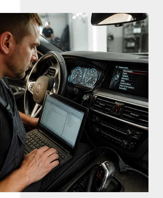 Русификация приборной панели BMW для авто в Малоярославце от компании