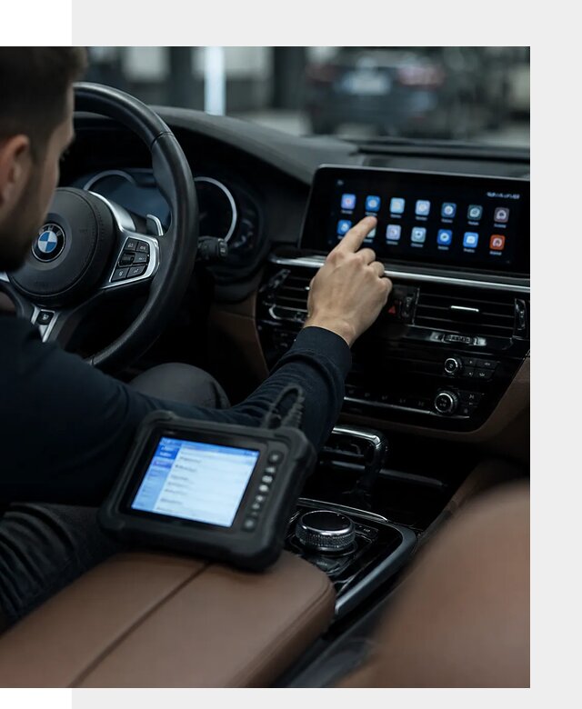 Установка приложений и мультимедиа сервисов BMW в Малоярославце