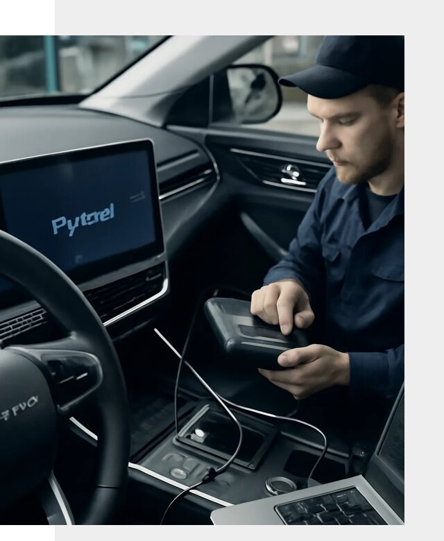 Русификация автомобилей Jetour с адаптацией меню в Малоярославце