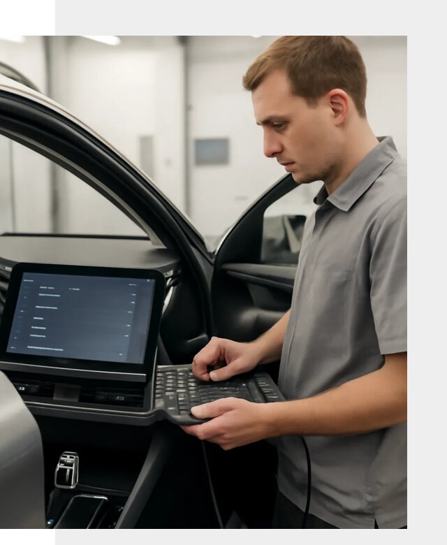 Русификация мультимедиа автомобилей Lynk Co в Малоярославце
