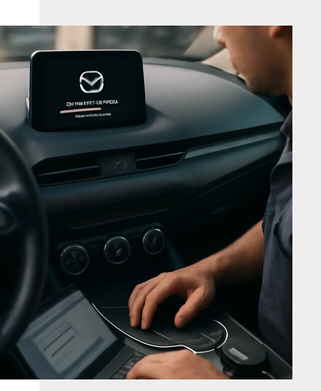Установка приложений Mazda на мультимедийную систему в Малоярославце